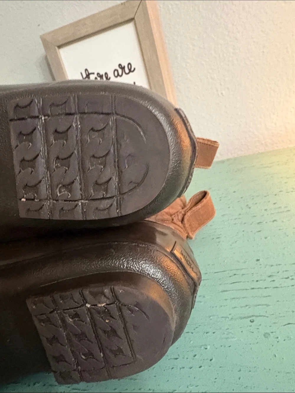 Brown Lace-Up Duck Boots for Wos- Insulated Casual Winter Boots